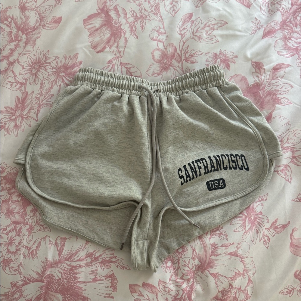 SHEIN Gray San Francisco Athletic Shorts